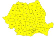 Avertizări meteorologice cod galben de instabilitate atmosferică în Dobrogea, până în 3 iulie, ora 10.00